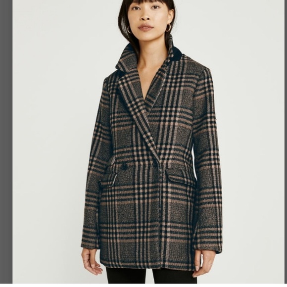 Abercrombie blazer peacoat - Picture 3 of 4